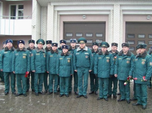 В Барановичах министр по чрезвычайным ситуациям Республики Беларусь наградил спасателей