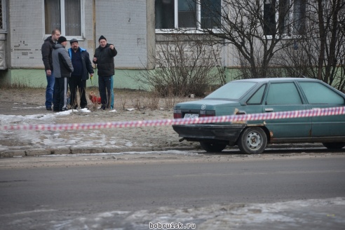 На улице Батова в Бобруйске подорвался мужчина. Видео