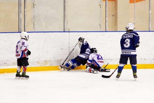Хоккей: бой с Брянском