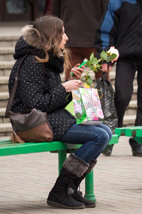 Барановичи накануне 8 Марта