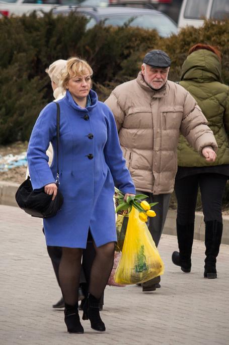 Барановичи накануне 8 Марта