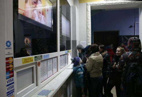 Какие фильмы были самыми посещаемыми в Барановичах в 2014 году