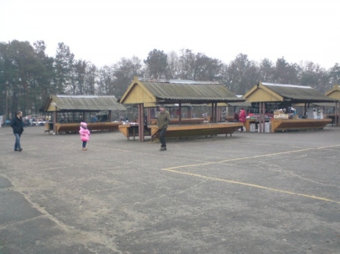 Фотофакт: пустой центральный рынок в Светлогорске 1 марта 2015 года