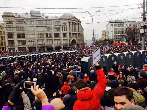 Марш памяти Бориса Немцова. Эксклюзивный репортаж