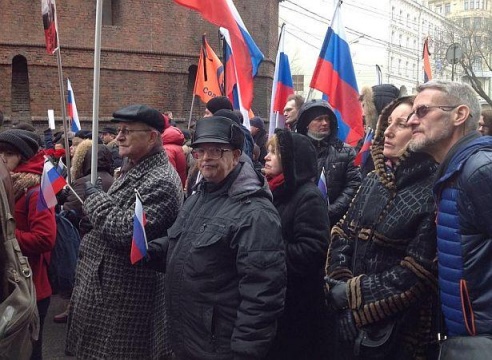 Марш памяти Бориса Немцова. Эксклюзивный репортаж