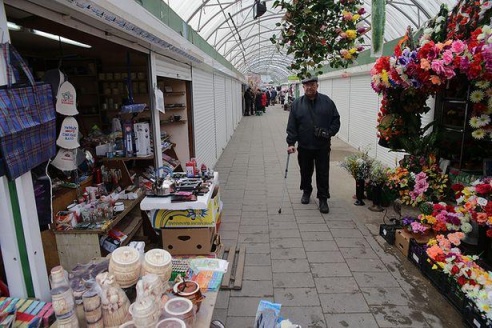 ФОТОФАКТ: Торговля на рынках города Барановичи 3 марта 2015 года