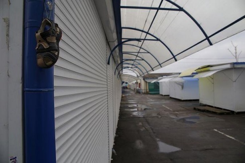 ФОТОФАКТ: Торговля на рынках города Барановичи 3 марта 2015 года