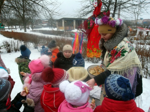 Народные гулянья в детском саду