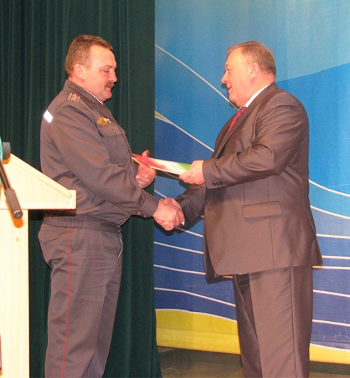 Свята да Дня міліцыі ў Паставах (фотарэпартаж)