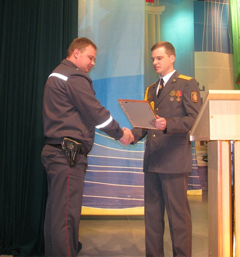 Свята да Дня міліцыі ў Паставах (фотарэпартаж)