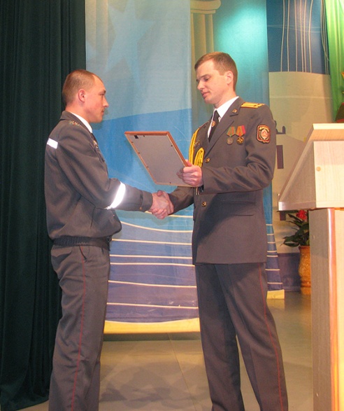 Свята да Дня міліцыі ў Паставах (фотарэпартаж)