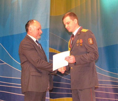 Свята да Дня міліцыі ў Паставах (фотарэпартаж)