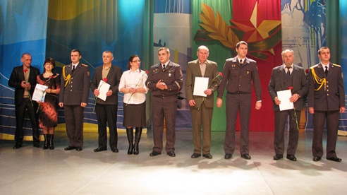 Свята да Дня міліцыі ў Паставах (фотарэпартаж)