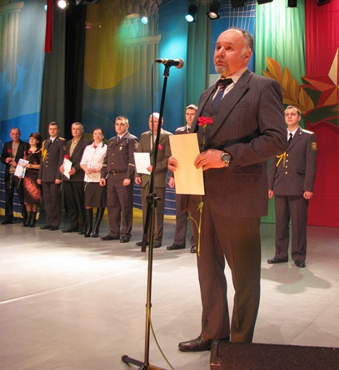 Свята да Дня міліцыі ў Паставах (фотарэпартаж)