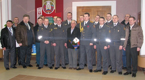 Свята да Дня міліцыі ў Паставах (фотарэпартаж)