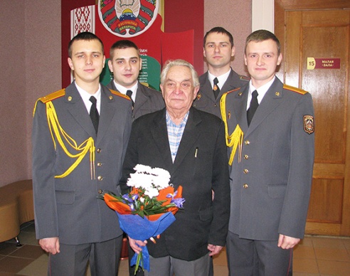 Свята да Дня міліцыі ў Паставах (фотарэпартаж)