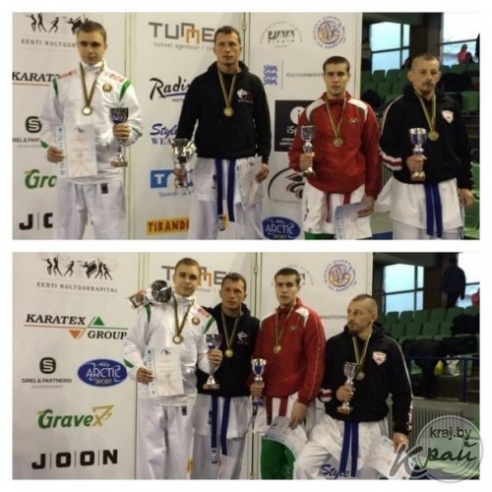 Вилейчане завоевали три медали на международном турнире по каратэ в Эстонии (ФОТО)