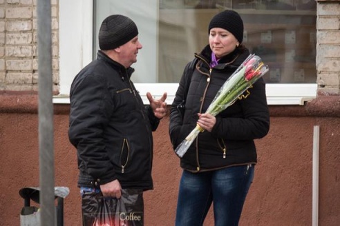 Барановичи накануне 8 Марта