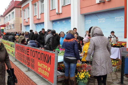 8 марта. Как это было в Горках. ФОТО