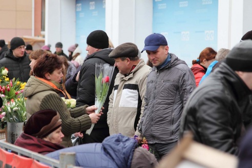 8 марта. Как это было в Горках. ФОТО