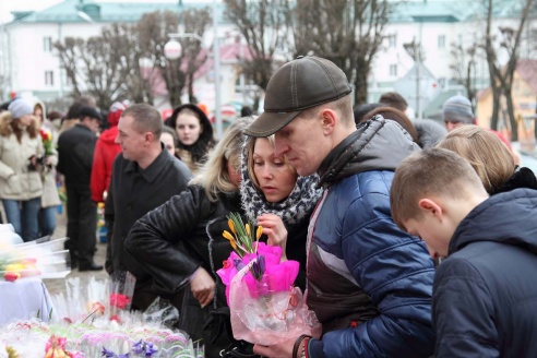 8 марта. Как это было в Горках. ФОТО