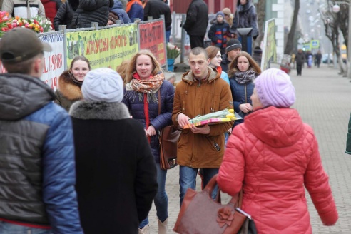8 марта. Как это было в Горках. ФОТО