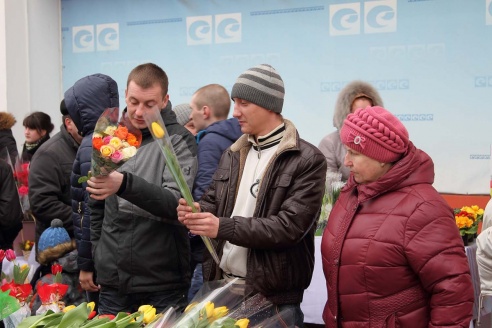 8 марта. Как это было в Горках. ФОТО