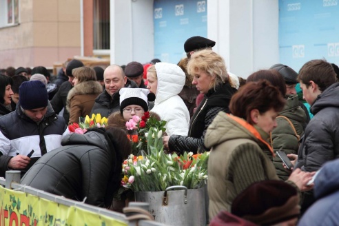 8 марта. Как это было в Горках. ФОТО