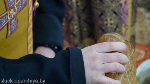 В деревне Лядно заложили камень новой церкви