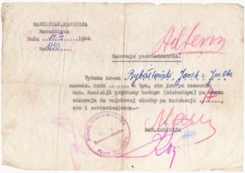 Дзённік "філосафа" Рыбалтоўскага з мястэчка Ішкалдзь