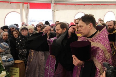 Мощи Святого Георгия Победоносца прибыли в Барановичи