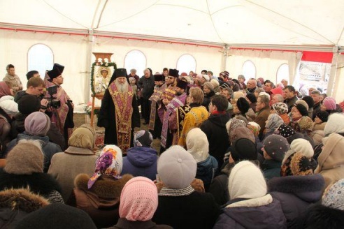 Мощи Святого Георгия Победоносца прибыли в Барановичи