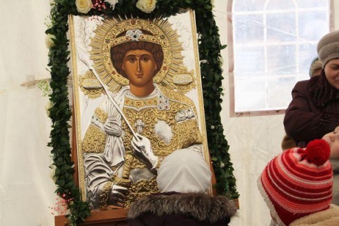 Мощи Святого Георгия Победоносца прибыли в Барановичи