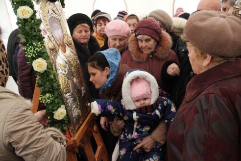 Мощи Святого Георгия Победоносца прибыли в Барановичи