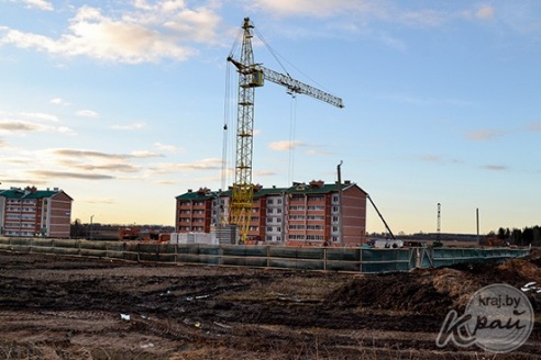 В новом микрорайоне Глубокого начали строить 60-квартирный дом по госзаказу, детский сад – в планах (ФОТО)