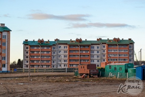 В новом микрорайоне Глубокого начали строить 60-квартирный дом по госзаказу, детский сад – в планах (ФОТО)