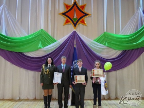 Работы троих вилейчан отмечены дипломами областного этапа смотра-конкурса «Спасатели глазами детей»