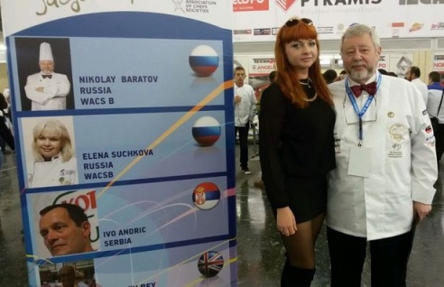 Кондитер из города Барановичи завоевала на международном конкурсе медаль для российской команды