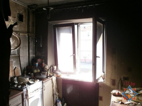 Замыкание счётчика стало причиной пожара на улице Гагарина, было эвакуировано 15 человек