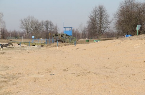 Как реконструируют дамбу на Мышанке в Барановичском районе