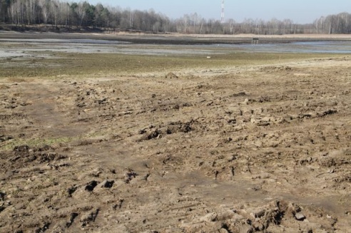 Как реконструируют дамбу на Мышанке в Барановичском районе