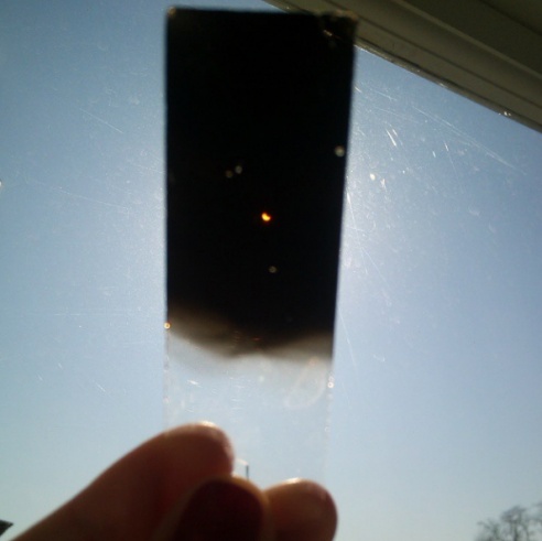 Жители Слуцка наблюдали солнечное затмение