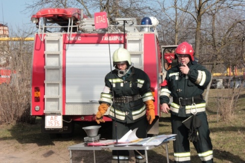 “Пажар” у кацельні