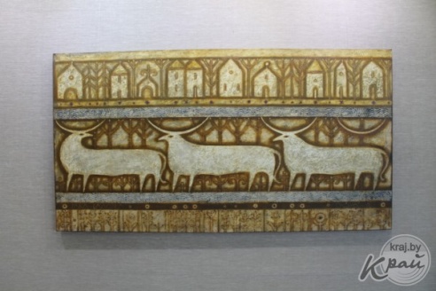 Недосказанность и таинственность – в Вилейке открылась выставка художника-монументалиста Александра Сильвановича (ФОТО)