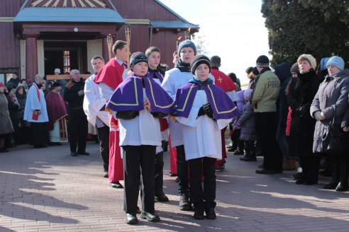 Па баранавіцкіх вуліцах прайшоў Крыжовы шлях