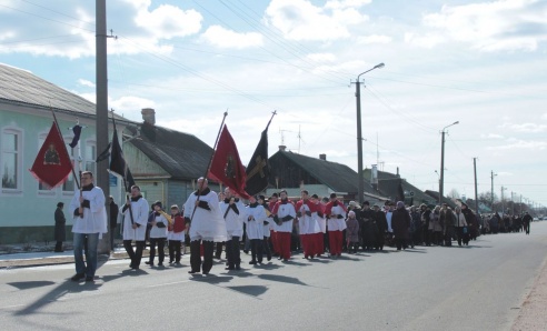 Па баранавіцкіх вуліцах прайшоў Крыжовы шлях