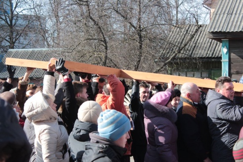 Па баранавіцкіх вуліцах прайшоў Крыжовы шлях