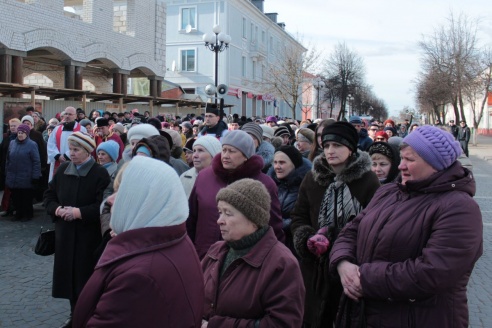 Па баранавіцкіх вуліцах прайшоў Крыжовы шлях