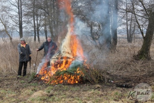 Без лопаты и воды. Как жители Вилейского района сжигают на участках мусор (ФОТО)
