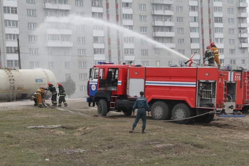 В Барановичах «освобождали заложников»